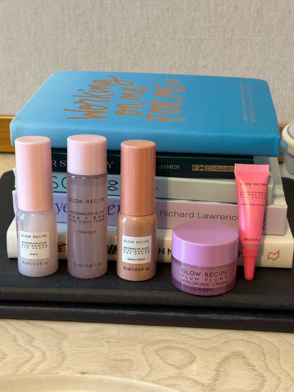 Glow Recipe Mini Skincare Set in Pink and Purple - Picture 2 of 15